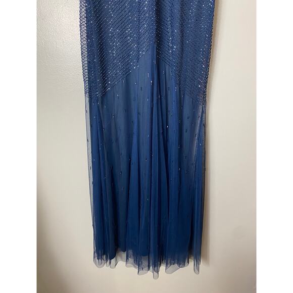 ADRIANNA PAPELL DRESS GOWN 6 MOTHER OF THE BRIDE FORMAL EVENING BRIDESMAID - Picture 8 of 15